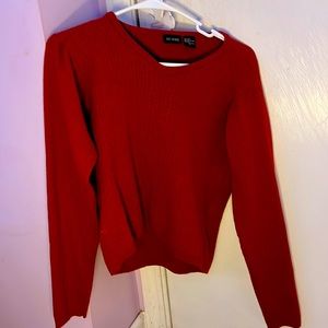 Red sweater size XL